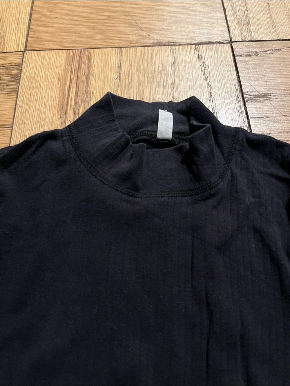 Free People Ribbed Mock Neck - Picture 3 of 5